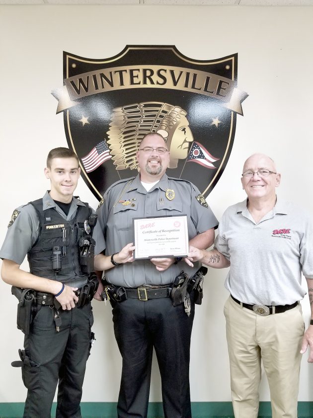 Wintersville Police Department recognized News, Sports, Jobs The